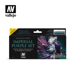 Vallejo    AV Vallejo Fantasy Set - Imperial Purple (8) - VAL74104 - 8429551741040