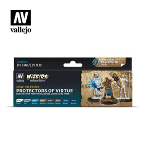 Vallejo    AV Vallejo Wizkids Set - Protectors of Virtue - VAL80252 - 8429551802529