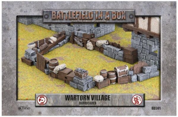 Gale Force Nine    Wartorn Village - Barricades - BB591 - 9420020242784
