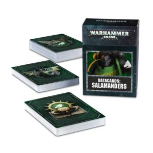 Games Workshop Warhammer 40,000   Datacards: Salamanders (Ninth Edition) - 60220101020 - 5011921126910