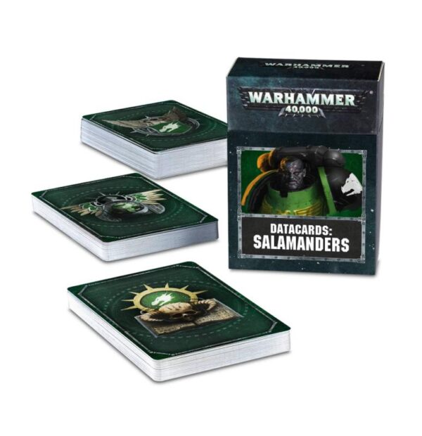 Games Workshop Warhammer 40,000   Datacards: Salamanders (Ninth Edition) - 60220101020 - 5011921126910