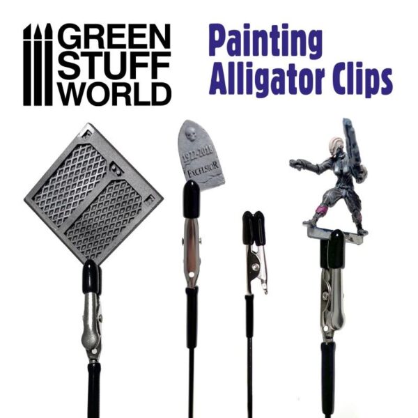 Green Stuff World    Alligator Clips x20 - 8436574509625ES - 8436574509625