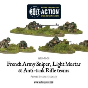 Warlord Games Bolt Action   French Army Special Weapons Teams - WGB-FI-36 - 5060393701484
