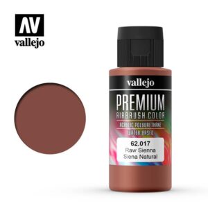 Vallejo    AV Vallejo Premium Color - 60ml - Raw Sienna - VAL62017 - 8429551620178