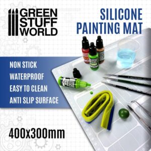 Green Stuff World    Silicone Painting Mat 400x300mm - 8435646500720ES - 8435646500720