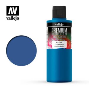 Vallejo    AV Vallejo Premium Color - 200ml - Opaque Cobalt Blue - VAL63009 - 8429551630092