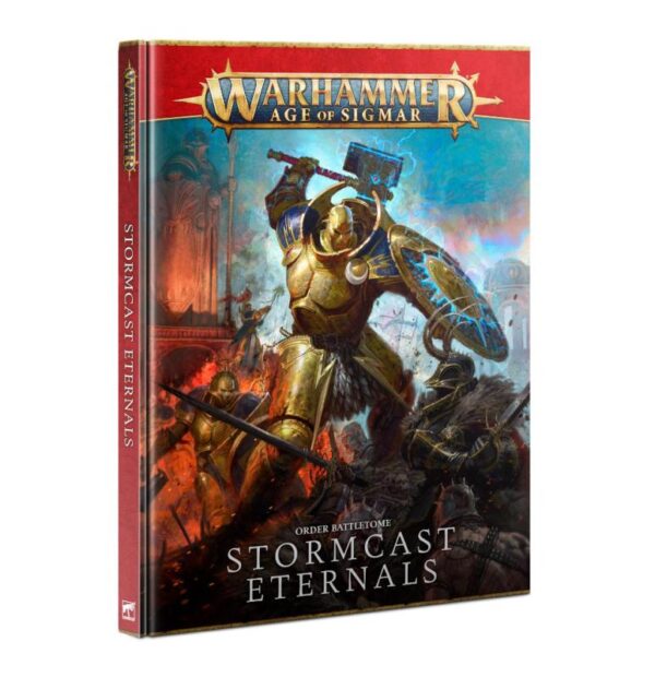 Games Workshop Age of Sigmar   Battletome: Stormcast Eternals - 60030218007 - 9781839064579