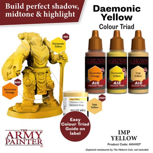 The Army Painter    Warpaint Air: Imp Yellow - APAW4107 - 5713799410787