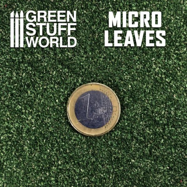 Green Stuff World    Micro Leaves - Dark Green Mix - 8435646501062ES - 8435646501062