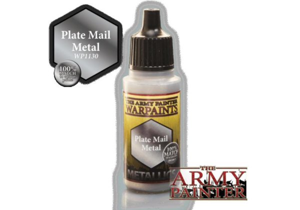 The Army Painter    Warpaint - Plate Mail Metal - APWP1130 - 5713799113008