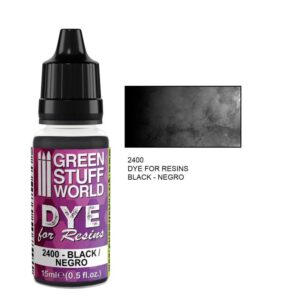 Green Stuff World    Dye for Resins BLACK - 8436574507591ES - 8436574507591