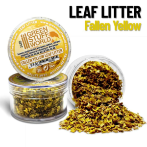 Green Stuff World    Leaf Litter - FALLEN YELLOW - 8435646508405ES - 8435646508405