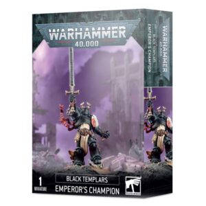 Games Workshop Warhammer 40,000   Black Templars: Emperor's Champion - 99120101366 - 5011921162864