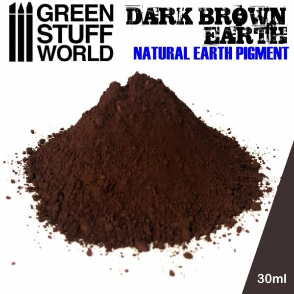 Green Stuff World    Pigment DARK BROWN EARTH - 8436574501254ES - 8436574501254