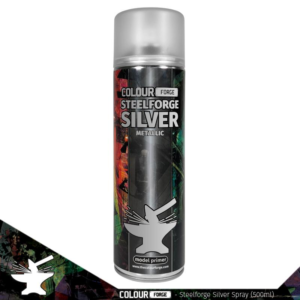 The Colour Forge    Colour Forge Steelforge Silver Spray (500ml) - TCF-SPR-017 - 5060843101307