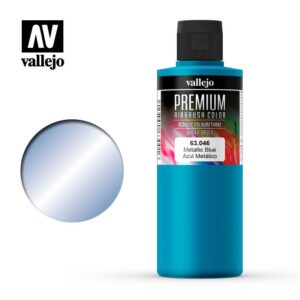 Vallejo    Vallejo Premium Color - 200ml Pearl & Metallics Blue - VAL63046 - 8429551630467