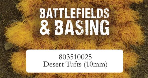 Warlord Games    Desert Tuft 10mm Tufts - 803510025 - 5060572502918