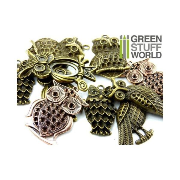 Green Stuff World    Big OWL Beads 85gr - 8436554366033ES - 8436554366033