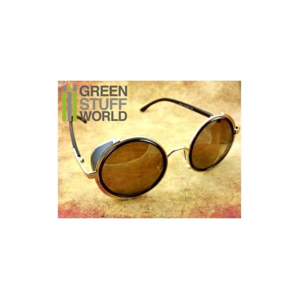 Green Stuff World    Retro SteamPunk goggles - GOLD frame - 8436554360864ES - 8436554360864