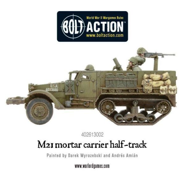 Warlord Games Bolt Action   M21 Mortar Carrier - 402613002 - 5060572501379
