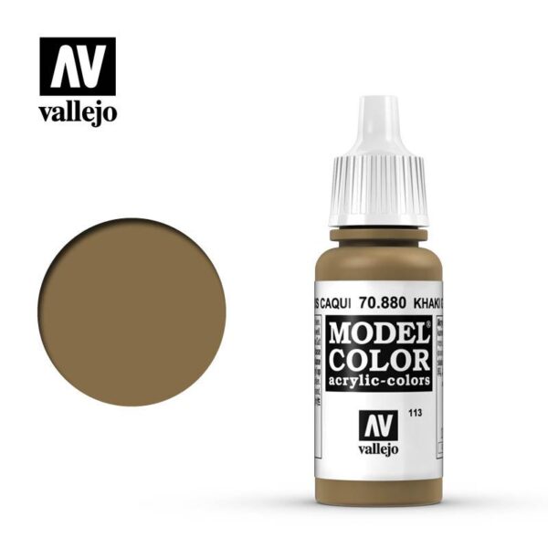 Vallejo    Model Color: Khaki Grey - VAL880 - 8429551708807