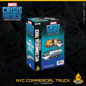 Atomic Mass Marvel Crisis Protocol   Marvel Crisis Protocol: NYC Commercial Truck Terrain Pack - CP14 - 841333108649