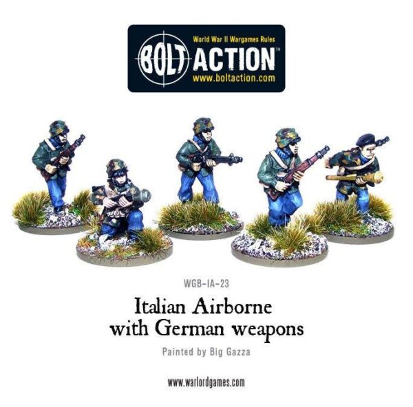 Warlord Games Bolt Action   Italian Airborne with German Weapons - WGB-IA-23 - 5060200848869