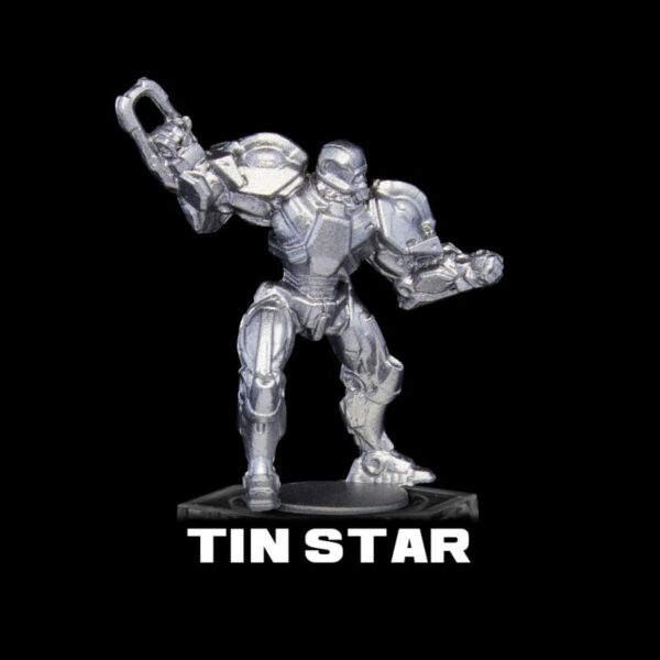 Turbo Dork    Turbo Dork: Tin Star Metallic Acrylic Paint 20ml - TDTISMTA20 - 631145995007