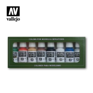 Vallejo    AV Vallejo Model Color Set - Wargames Basics (x8) - VAL70103 - 8429551701037
