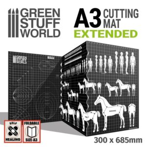 Green Stuff World    Scale Cutting Mat A3 Extended - 8436574509151ES - 8436574509151