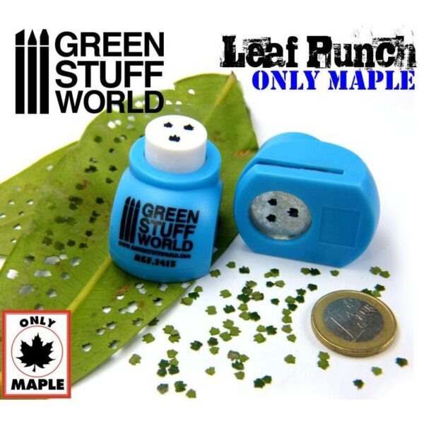 Green Stuff World    Miniature Leaf Punch MEDIUM BLUE - 8436554364152ES - 8436554364152