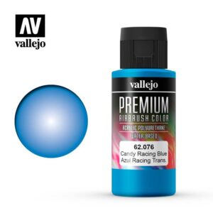 Vallejo    Premium Color 60ml: Candy Racing Blue - VAL62076 -