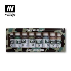 Vallejo    AV Vallejo Model Color Set - Panzer Aces No.5 (x8) - VAL70128 - 8429551701280