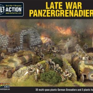 Warlord Games Bolt Action   Late War Panzergrenadiers (30+ 3 Hanomags) - WGB-WM-512 - 5060393702009