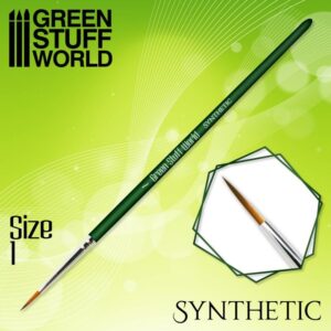 Green Stuff World    GREEN SERIES Synthetic Brush - Size 1 - 8436574506891ES - 8436574506891