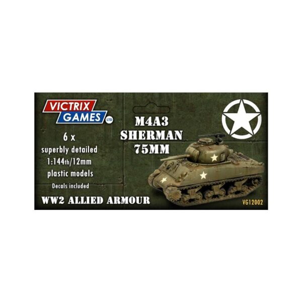Victrix    Sherman M4A3 75mm - VG12002 -