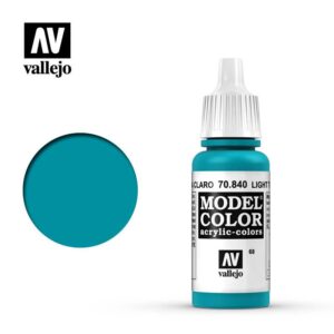 Vallejo    Model Color: Light Turquoise - VAL840 - 8429551708401