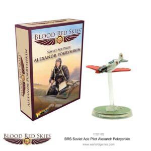 Warlord Games Blood Red Skies   Soviet Ace Pilot: Alexandr Pokryshkin - 772211022 - 5060572503250