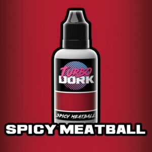 Turbo Dork    Turbo Dork: Spicy Meatball Metallic Acrylic Paint 20ml - TDSPMMTA20 - 631145994529
