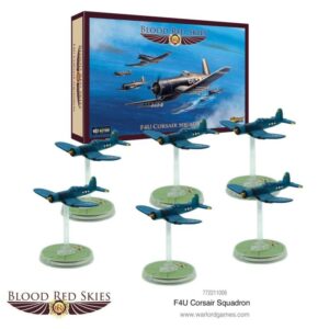 Warlord Games Blood Red Skies   Blood Red Skies: F4U Corsair Squadron - 772211006 - 5060572502925