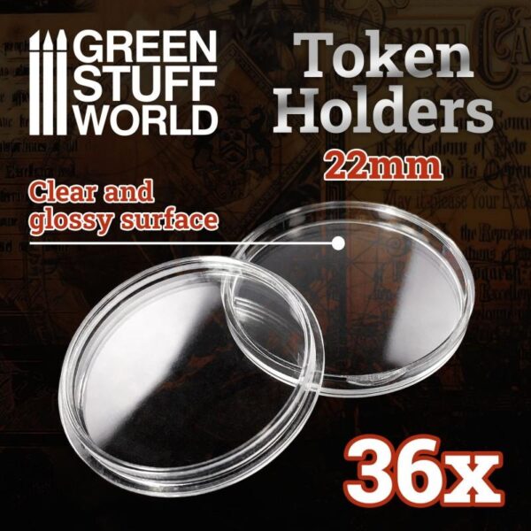 Green Stuff World    Token Holders 22mm - 8435646500911ES - 8435646500911