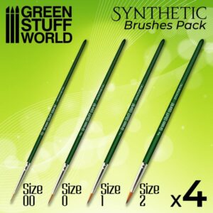 Green Stuff World    GREEN SERIES Synthetic Brush Set - 8436574506914ES - 8436574506914