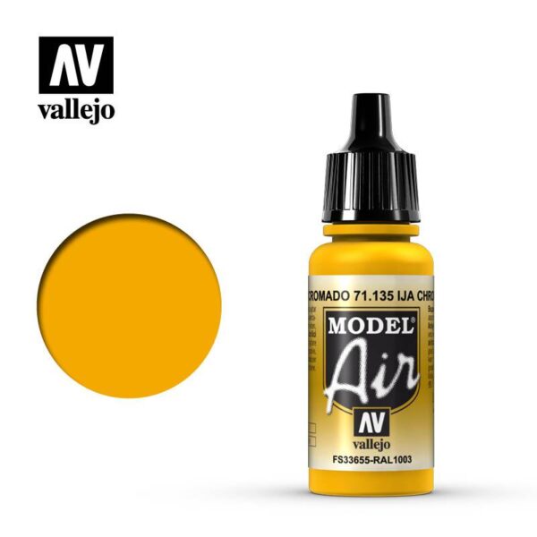 Vallejo    Model Air: IJA Chrome Yellow - VAL135 - 8429551711357