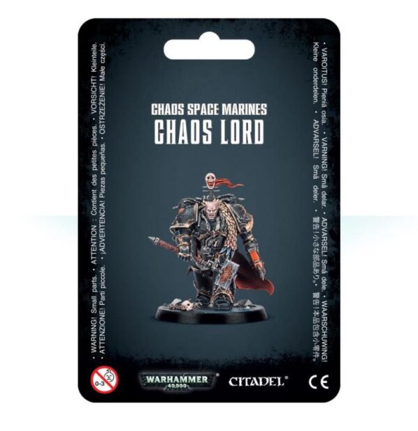 Games Workshop Warhammer 40,000   Chaos Space Marines: Chaos Lord - 99070102025 - 5011921178087