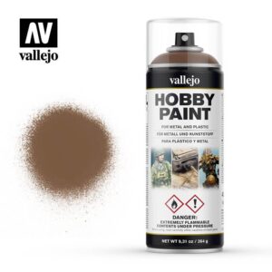 Vallejo    AV Spray Primer: Fantasy Color - Beasty Brown 400ml - VAL28019 - 8429551280198