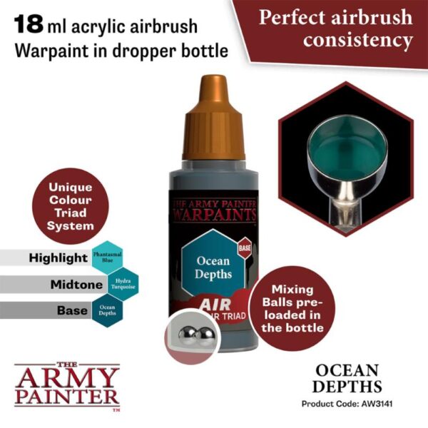 The Army Painter    Warpaint Air: Ocean Depths - APAW3141 - 5713799314184