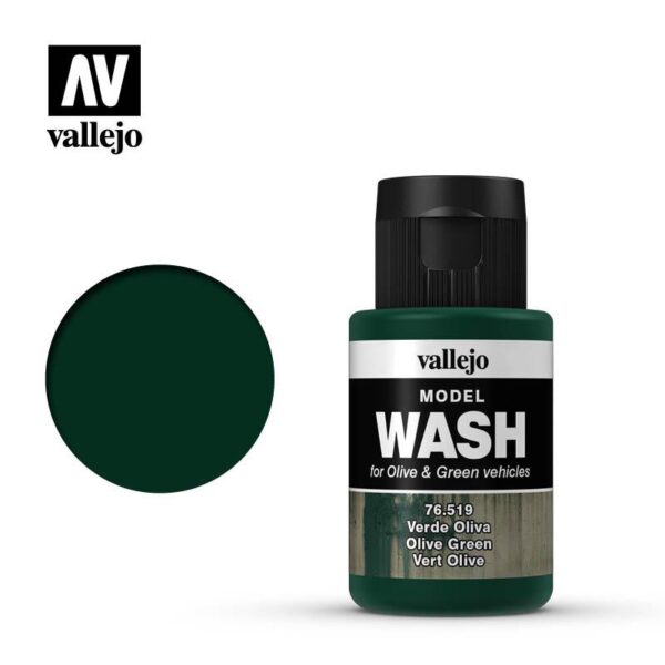 Vallejo    Olive Green Wash - VAL76519 - 8429551765190