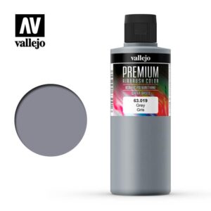 Vallejo    AV Vallejo Premium Color - 200ml - Opaque Grey - VAL63019 - 8429551630191
