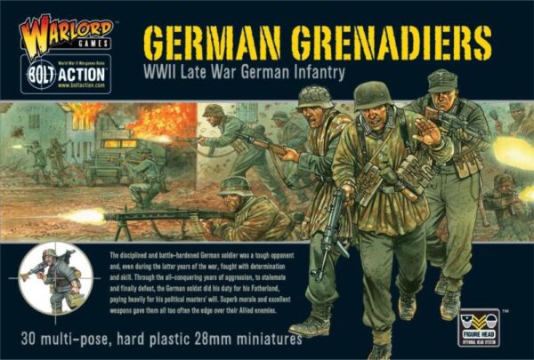 Warlord Games Bolt Action   German Grenadiers - WGB-WM-09 - 5060393701804