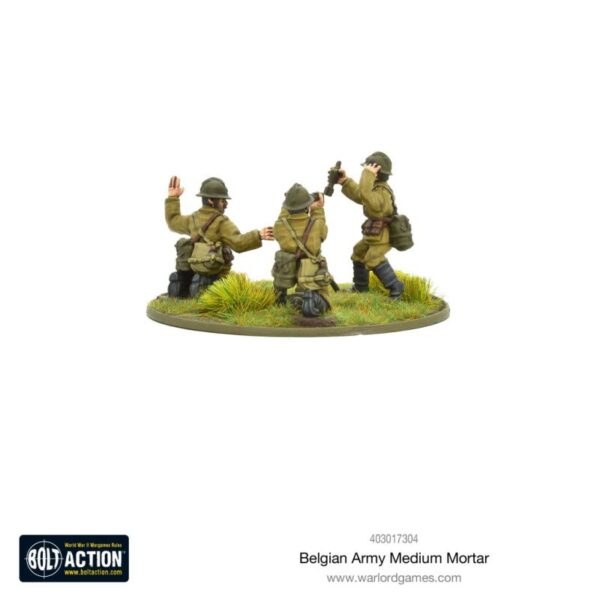 Warlord Games Bolt Action   Belgian Army medium mortar - 403017304 - 5060572501720